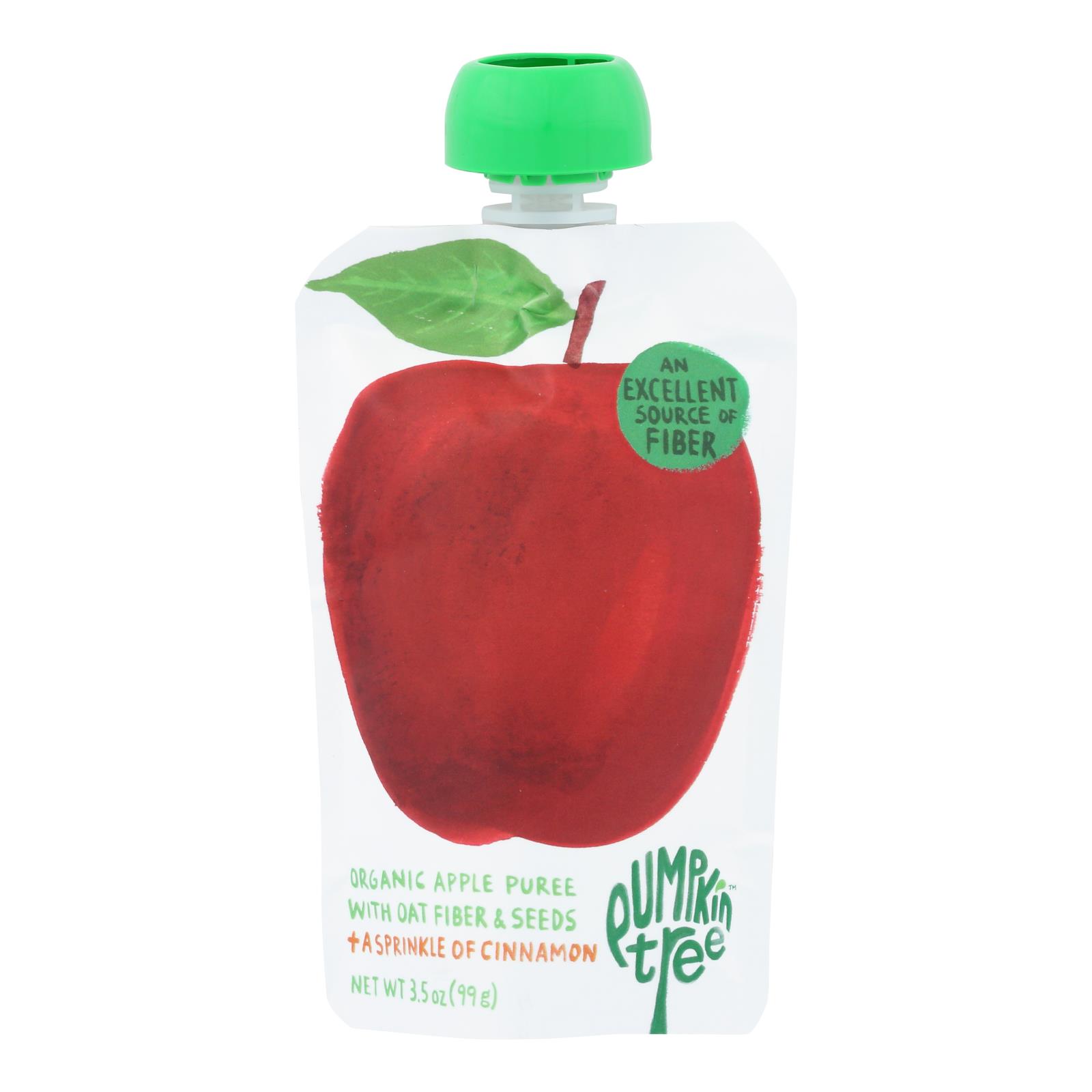 Pumpkin Tree Organic – Oats Seed Apple Cinnamon – Case Of 10-3.5 Oz