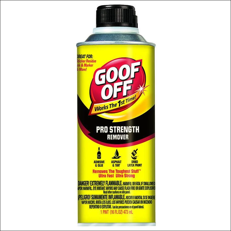 Paint Remover, 16 Ounce Bottle, Heavy Duty Formula For Effective Paint Stripping